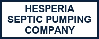 Hesperia Septic Pumping Company